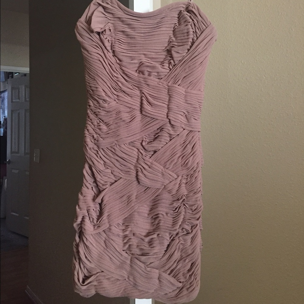 BCBG Muave bandage dress